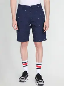 Arrow Sport Men Mid-Rise Printed Shorts