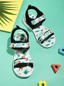 Kook N Keech Women Tropical Printed Sports Sandals