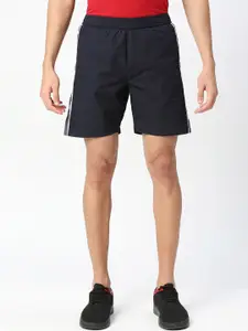 beevee Men Navy Blue Outdoor Sports Shorts