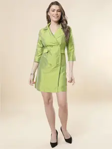 A.T.U.N. A T U N Lime Green Dress