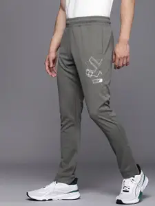 WROGN ACTIVE Men Dry Pro Brand Logo Printed Sports Track Pants
