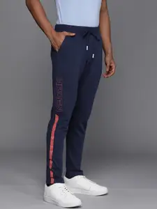 WROGN Men Brand Logo Printed Regular Fit Track Pants