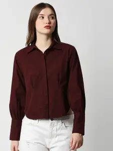 Remanika Comfort Spread Collar Cotton Casual Shirt
