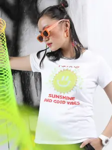 Tokyo Talkies Graphic Printed T-shirt