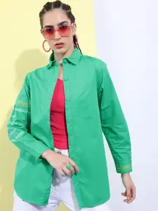 Tokyo Talkies Cotton Casual Shirt