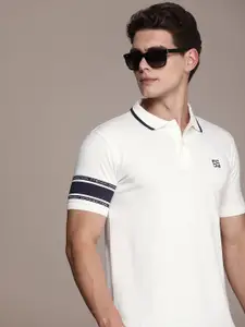 French Connection Men Polo Collar Pure Cotton T-shirt