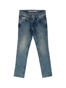 Pepe Jeans Boys Slim Fit Low Distress Heavy Fade Jeans