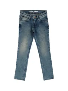 Pepe Jeans Boys Slim Fit Low Distress Heavy Fade Jeans