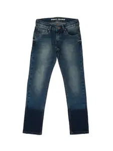 Pepe Jeans Boys Relaxed Fit Heavy Fade Cotton Jeans