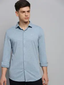 SHOWOFF Spread Collar Classic Cotton Casual Shirt