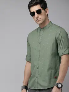 The Roadster Life Co. Printed Pure Cotton Casual Shirt