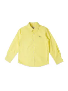 Pepe Jeans Boys Spread Collar Relaxed Cotton Casual Shirt