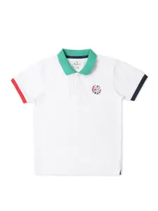 Pepe Jeans Boys Polo Collar Cotton T-shirt
