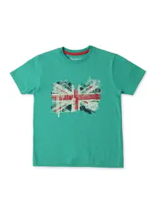 Pepe Jeans Boys Printed Round Neck Cotton T-shirt