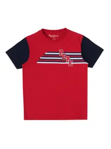 Pepe Jeans Boys Printed Cotton T-shirt