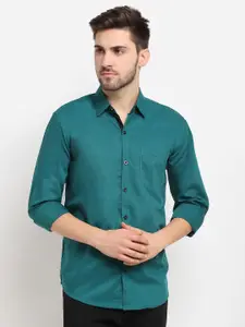 JAINISH Spread Collar Classic Fit Casual Shirt