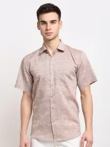 JAINISH Spread Collar Classic Pure Cotton Casual Shirt