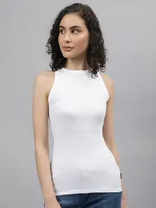 Beverly Hills Polo Club Round Neck Sleeveless Top