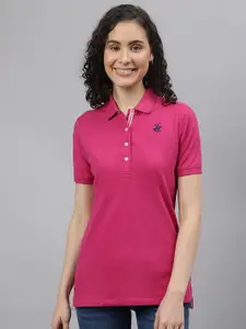 Beverly Hills Polo Club Polo Collar Short Sleeves T-shirt