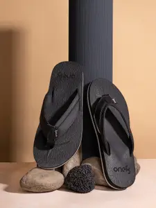 One8 Men Anti-Skid Outsole Comfort Footbed Water Resistant Flip-Flops