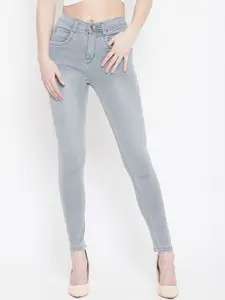 Nifty Women Super Skinny Fit Mid-Rise Light Fade Stretchable Jeans