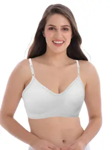 GROVERSONS Paris Beauty Non-Padded Double Layered High Coverage Cotton Bra