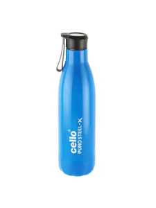 Cello Puro Steel-X Rover Blue Insulated Water Bottle 600ml
