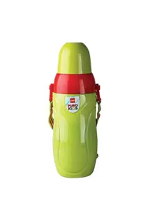 Cello Puro Kids 600 Set of 1 Green Plastic Kids Water Bottle-480ml