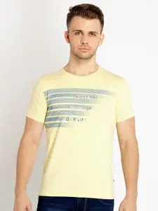 Status Quo Typography Printed Cotton T-shirt
