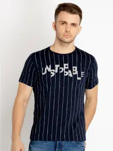 Status Quo Striped Cotton T-shirt