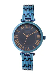 Sandy D Carter Women Bracelet Style Straps Analogue Watch SD-Carter-23-08-BL-CP