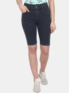 V-Mart Women Mid-Rise Denim Shorts