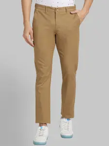 Park Avenue Men Mid-Rise Regular-Fit Trousers