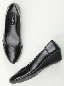 Walkfree Women Round Toe Wedge Pumps
