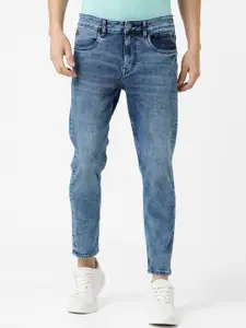 WROGN Men Black Skinny Fit Heavy Fade Jeans