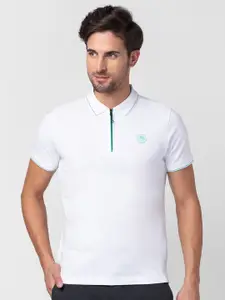 Being Human Men Pure Cotton Polo Collar T-shirt