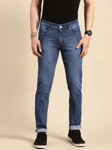 Being Human Men Slim Fit Low-Rise Light Fade Stretchable Jeans