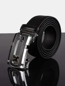 BuckleUp Men Black Belt