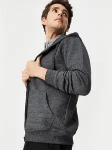 max Front-Open Hooded Sweatshirt