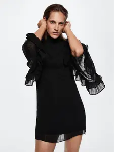 MANGO Sustainable Striped Sheath Mini Dress