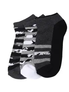 max Boys Pack Of 3 Ankle Length Cotton Socks
