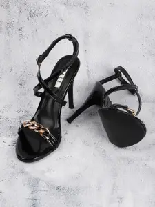 ELLE Stiletto with Buckles Heels