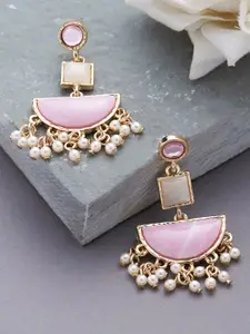 Accessorize Studded Contemporary Drop Earrings