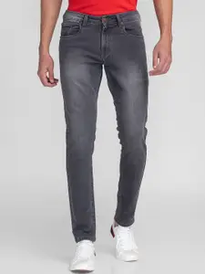 GIORDANO Men Slim Fit Light Fade Stretchable Cotton Jeans