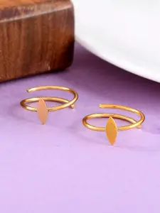 Silvermerc Designs Gold-Plated Toe Rings