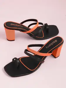 DressBerry Women Colourblocked Block Heels