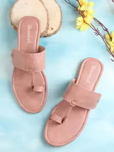 Shoestail Women One Toe Flats