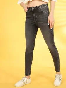 Freehand Women Slim Fit Heavy Fade Stretchable Cotton Jeans