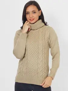 JoE Hazel Women Cable Knit  Acrylic Pullover