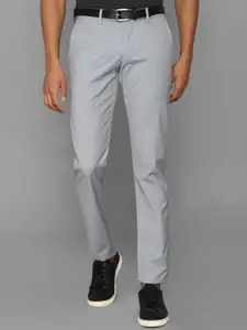 Allen Solly Men Cotton Solid Slim Fit Trousers